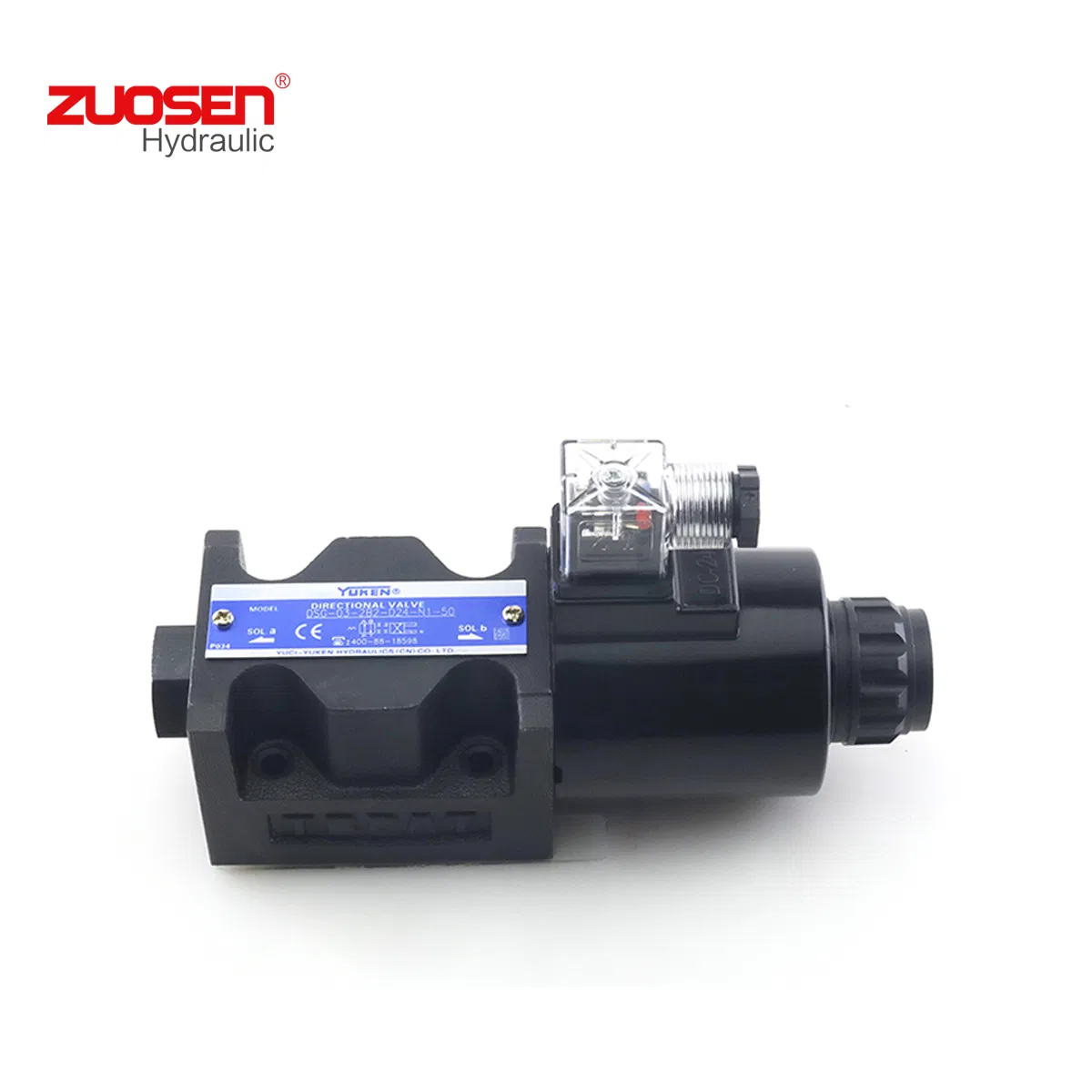 Hot-Sales Yuken DSG-03-2b2- D24 -50 Hydraulic Solenoid Valve with Best Price
