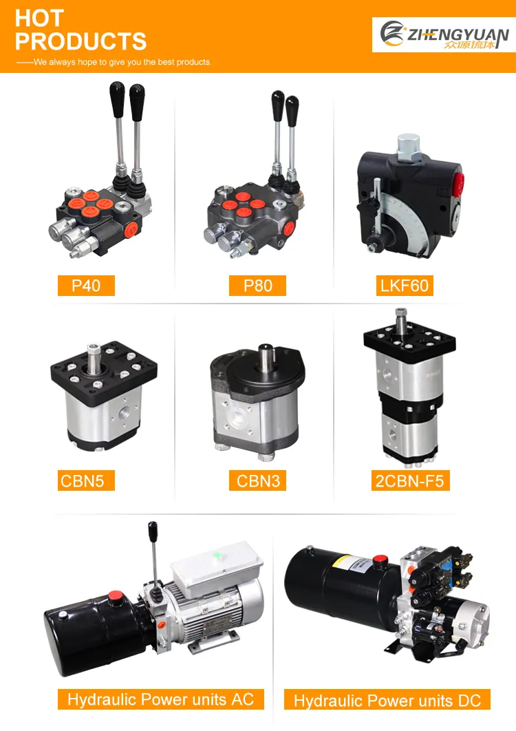 Hot Selling SD4 45L/M Single Lever Hydraulic Manual Control Valve
