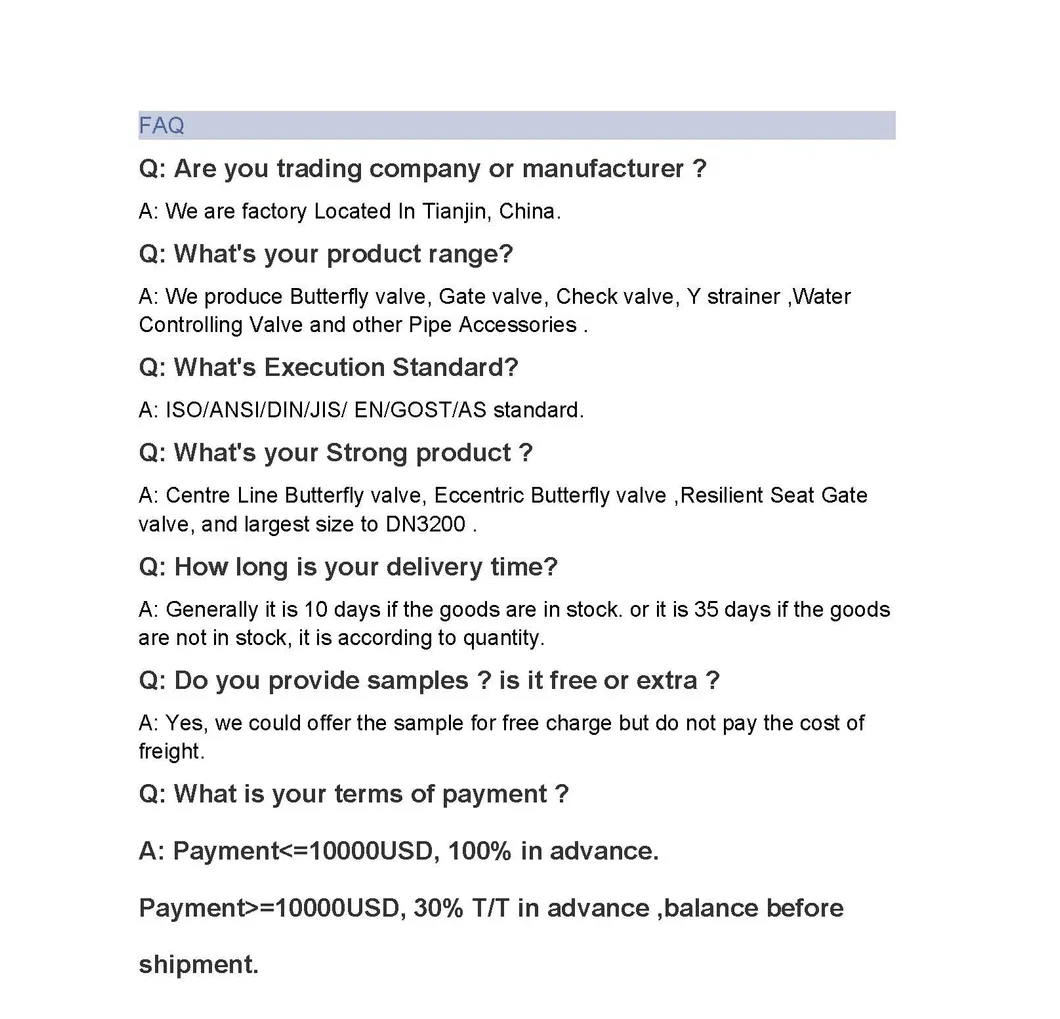 Household Usage Eccentric Butterfly Control Valve with Advanced Technology