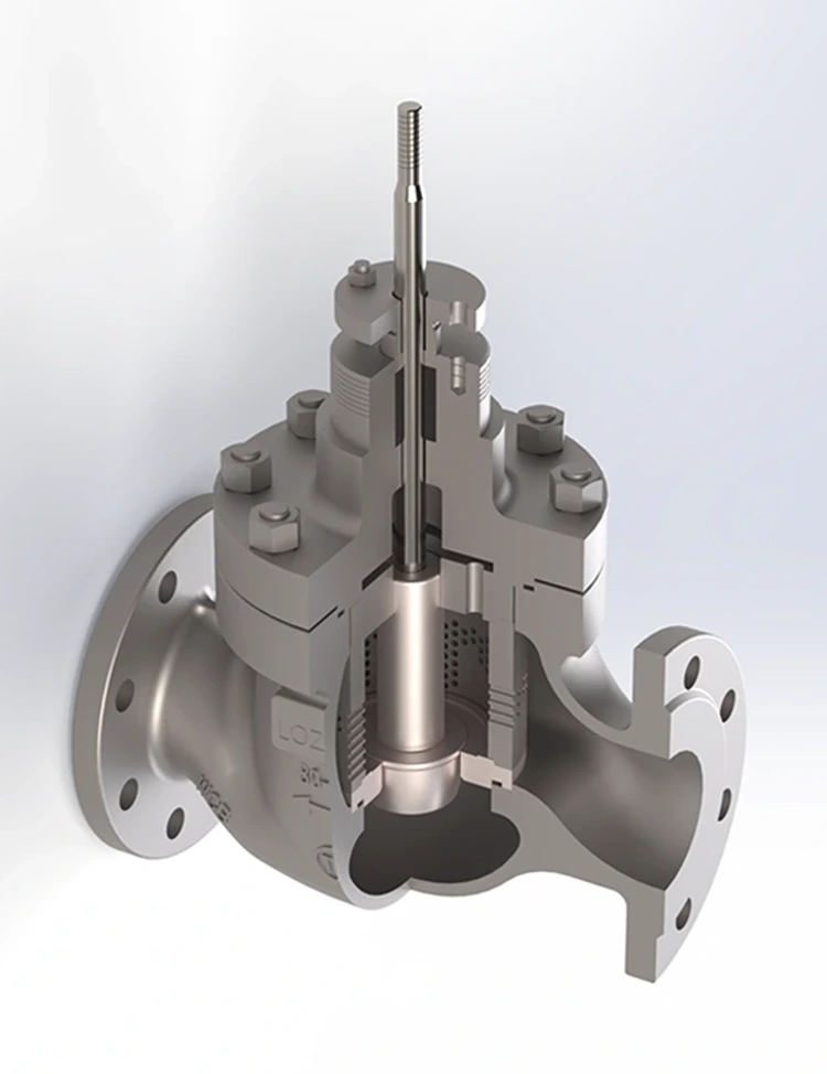 Low-Noise Single Seat Control Valve