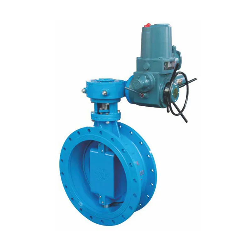 Electric butterfly valve for water treatment