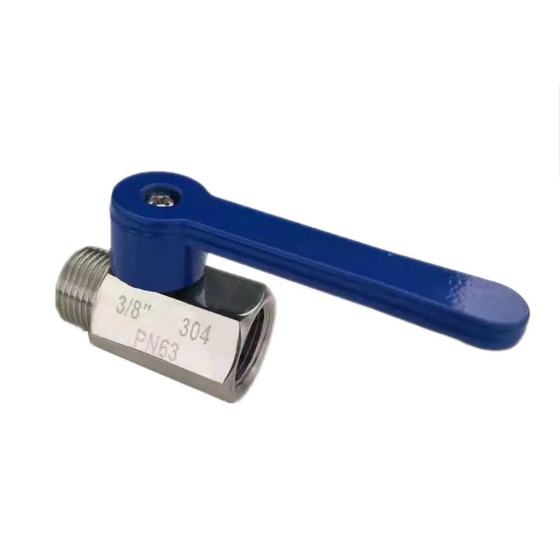 Long Handle Stainless Steel Threaded Mini Ball Valve