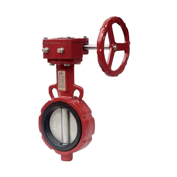 Worm Gear Wafer Concentric Butterfly Valve
