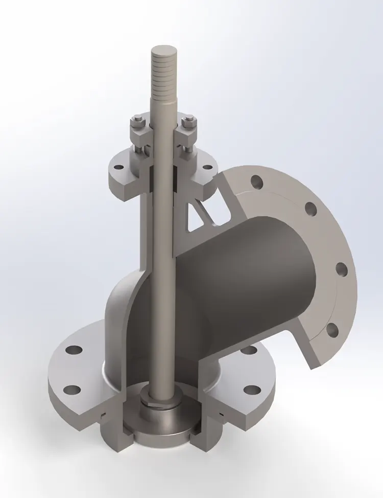 Downward Expansion Discharge Valve