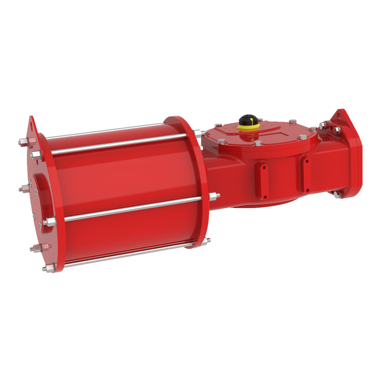 Scotch Yoke Pneumatic Actuator Double Acting