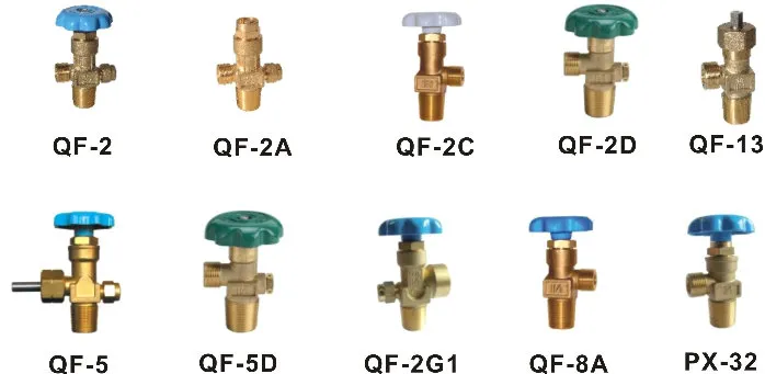 Industry Gas Cylinder Valve - Oxygen Cylinder Valve - Gas Cylinder Valve (QF-2A)