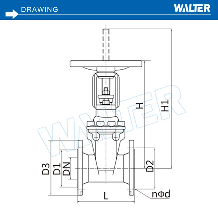 Irrigation Sprinkler Control OS&Y Gate Valve
