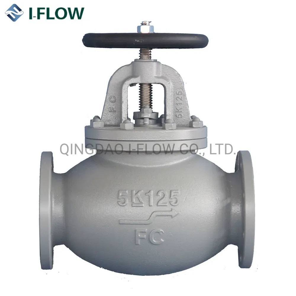 JIS F 7305 Cast Iron 5K/10K/16K Globe Valves