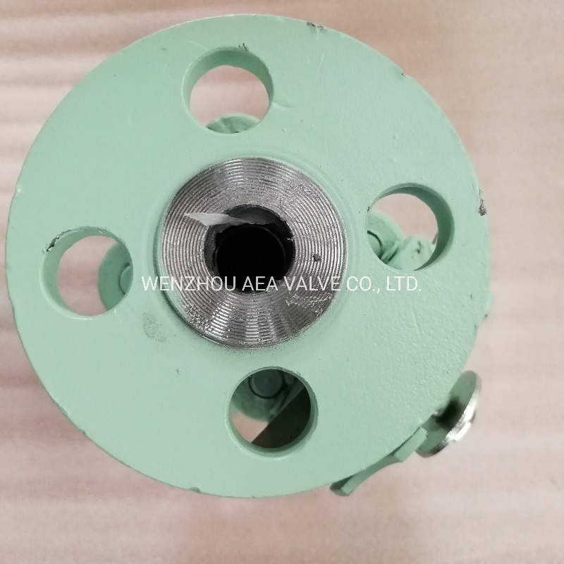 Low Temperature Blow -out Proof Stem API 607 Fire Safe Investment Cast Steel A352 Lcb Lcc Body Stainless Steel Ball Rptfe Seat Insert Flanged Floating Ball Valve