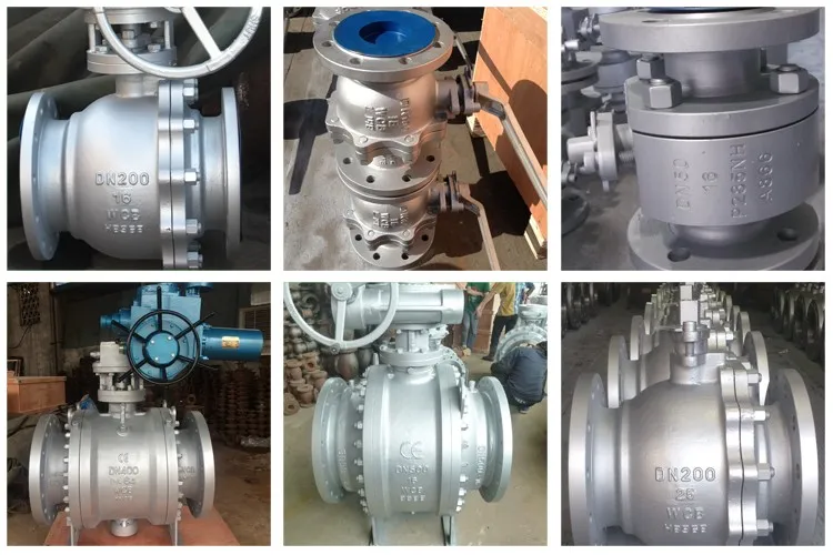 Manufacturer of Carbon Steel Wcb Pn64 Dn500 Electric Ball Valve