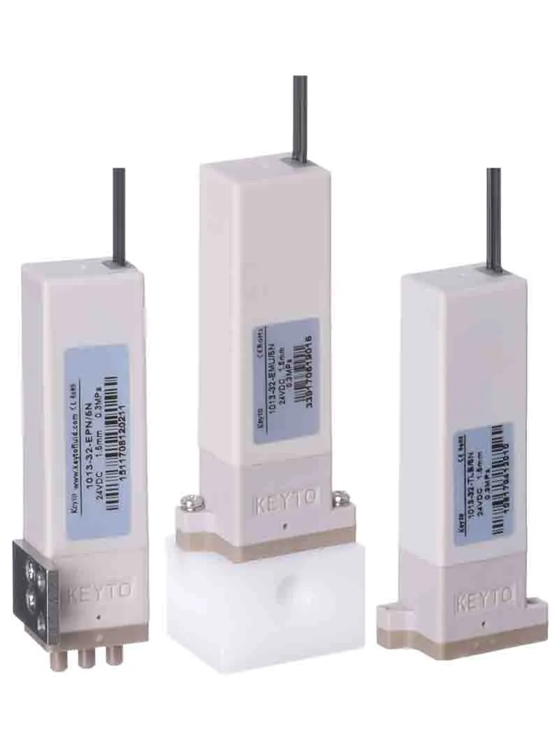 Micro Fluid Diaphragm Solenoid Valve, 1013 Series 3-Way Valve (1013-32-EPN) , Medical Valve, Environmental Protection Valve, Liquid Valve