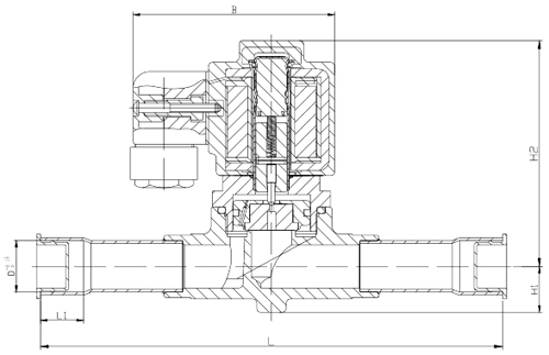 Model Hvh Piston Type Solenoid Valve