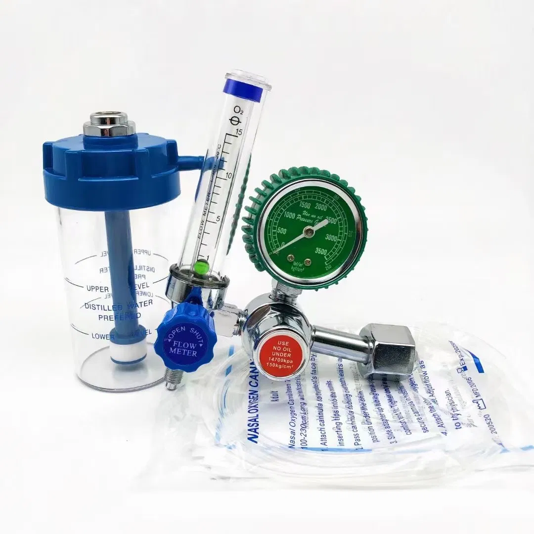 Mox Gas Oxigen Flow Meter Regulator for Connector Medical Oxygen Regulator
