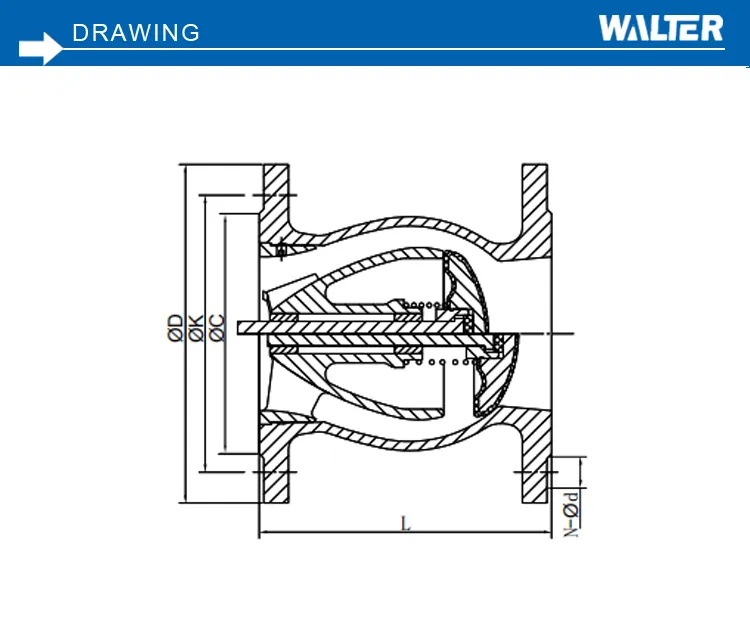 Non-Return Silence Check Valve