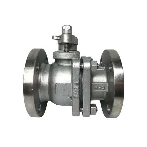 PFA Lined Flanged Ball Valve Stainless Steel