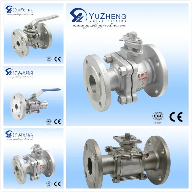 PFA Lined Flanged Ball Valve Stainless Steel