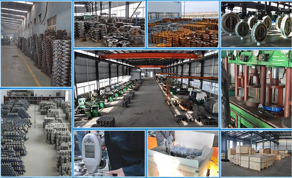 Pn10 Pn16 2-PC Cast Steel Ball Valve