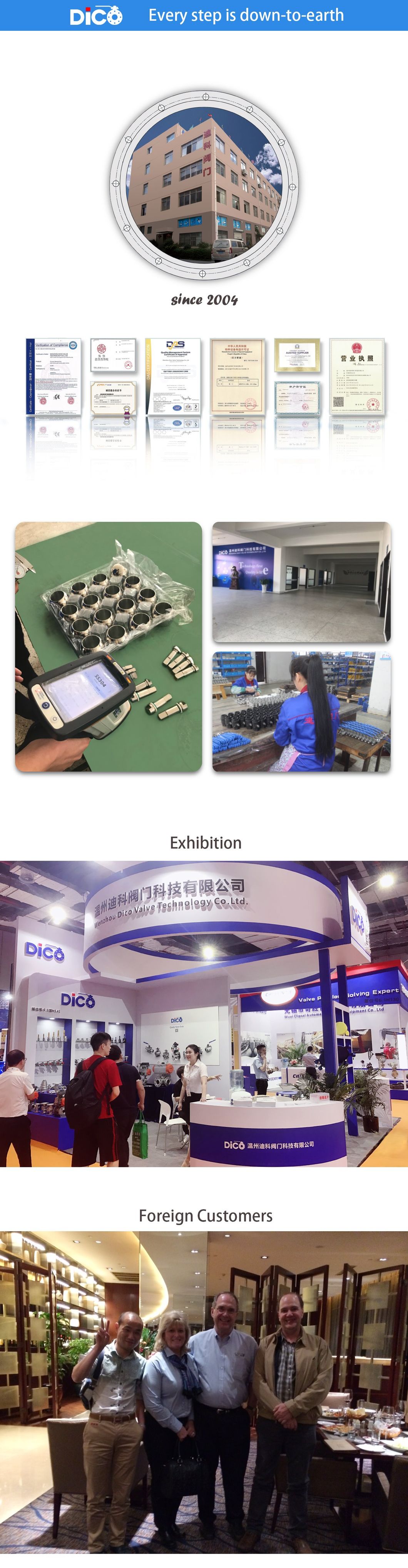 Pn16 High Platform 2 Pieces Flange Ball Valve