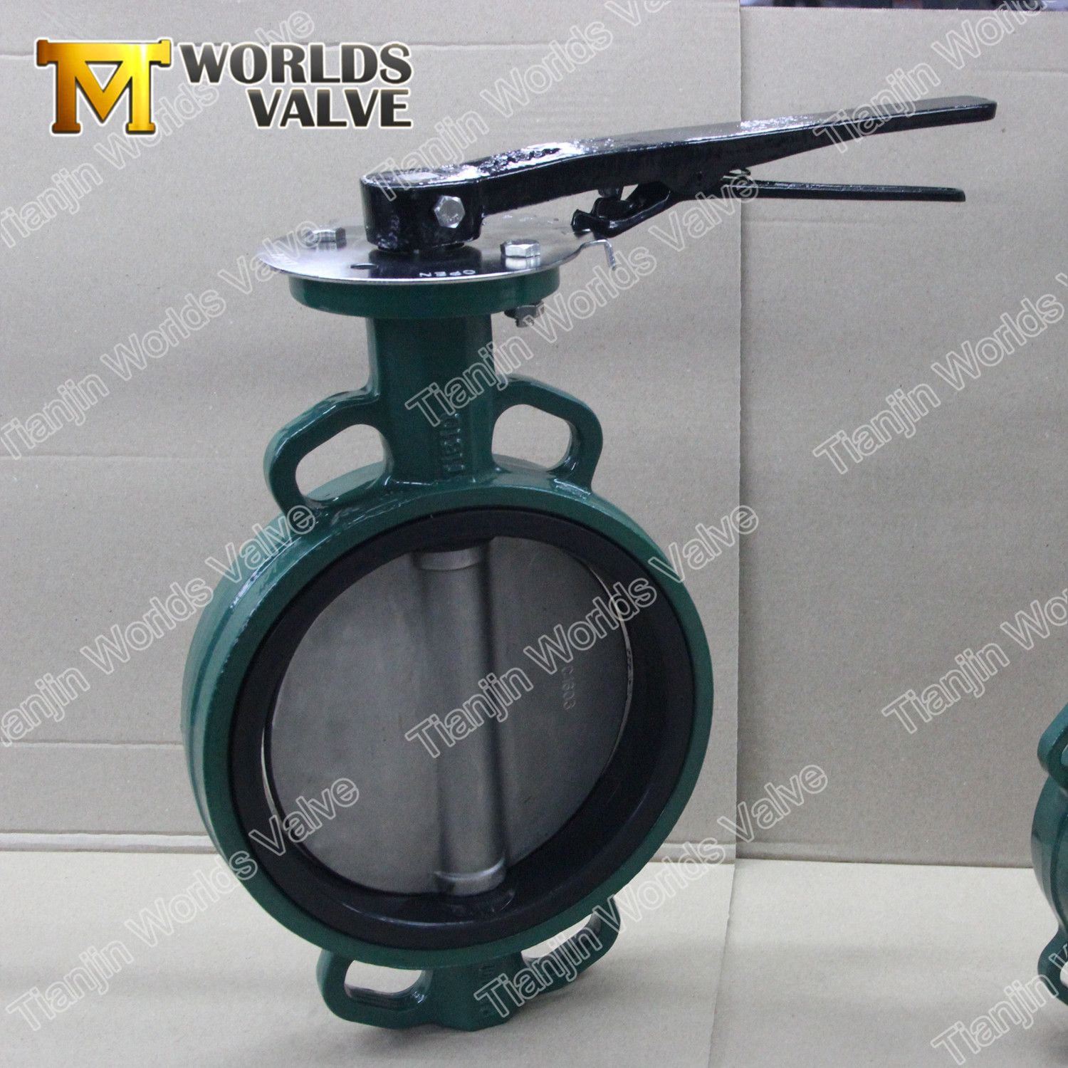 Pn25 High Performance Wafer Type Rubber Butterfly Valve with Ce ISO Wras Acs Approved