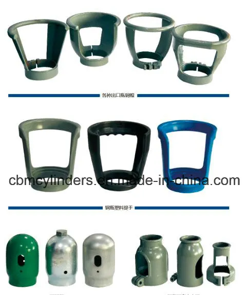 Red Steel Valve Guard for C2h2 Gas Cylinders