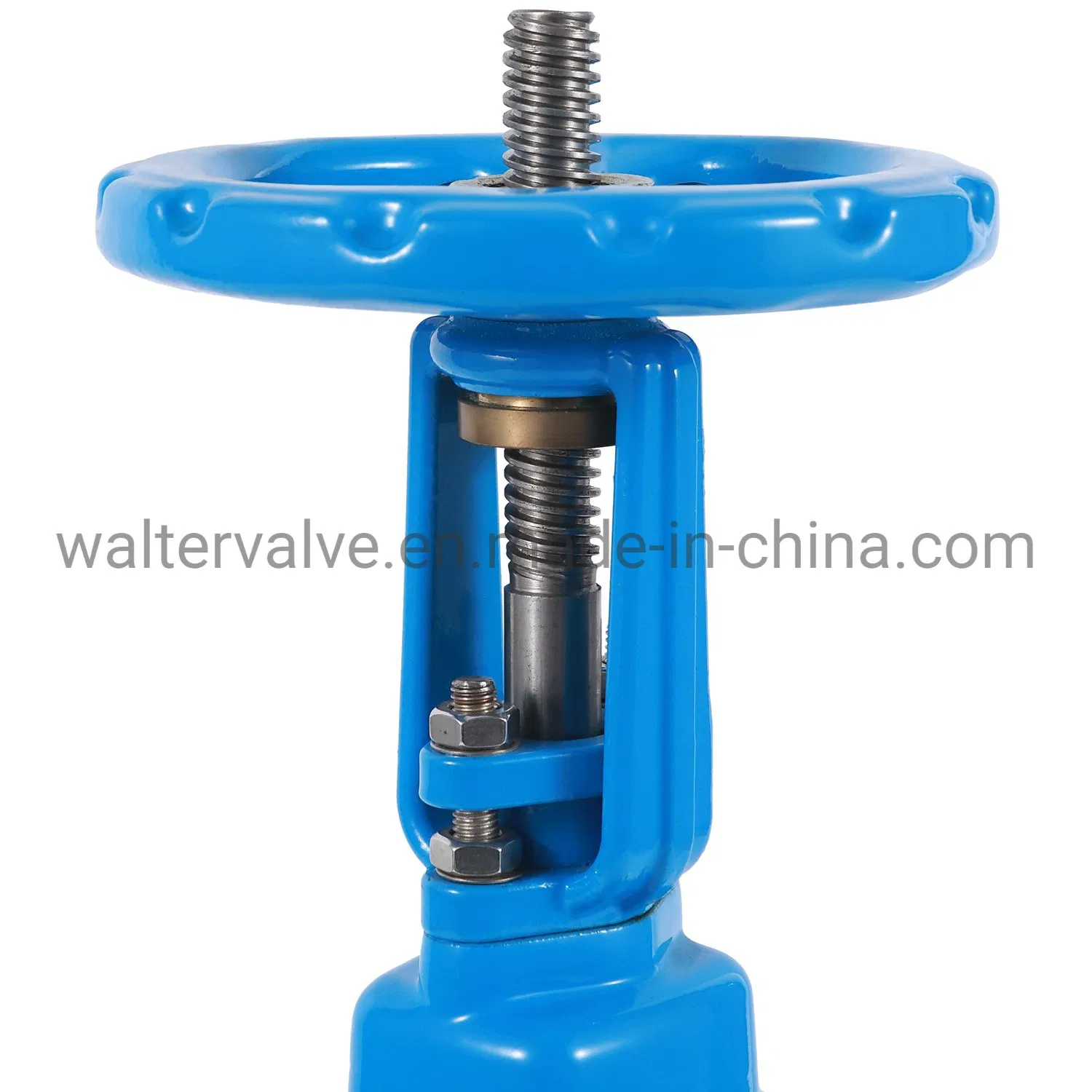 Resilient Seat Cast Iron Dn200 Rising Stem Gate Valve with Handwheel