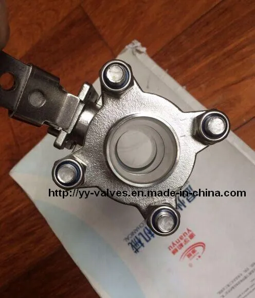 Sanitary Ball Valve with Fulled Cavity PTFE Seat