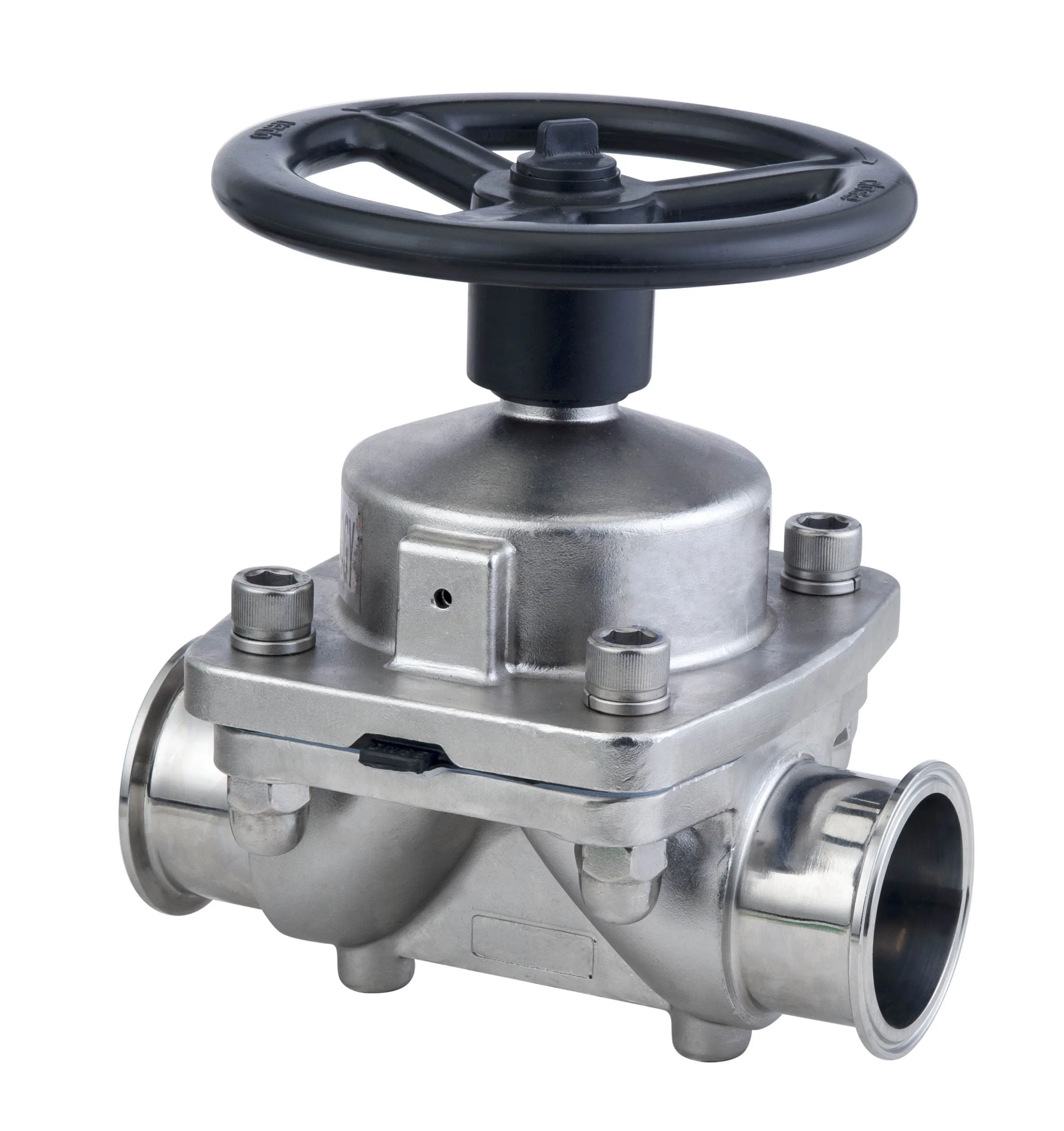 Sanitary Stainless Steel Mini Manual Clamped Diaphragm Valve (DIN-No. RG1204 )