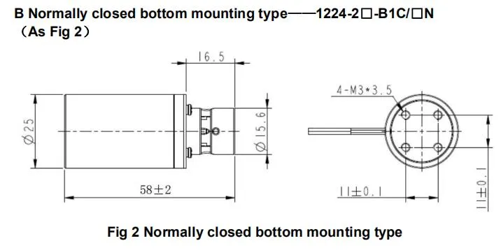 Single Channel Pinch Valve, Silicone Tubing, 1224series
