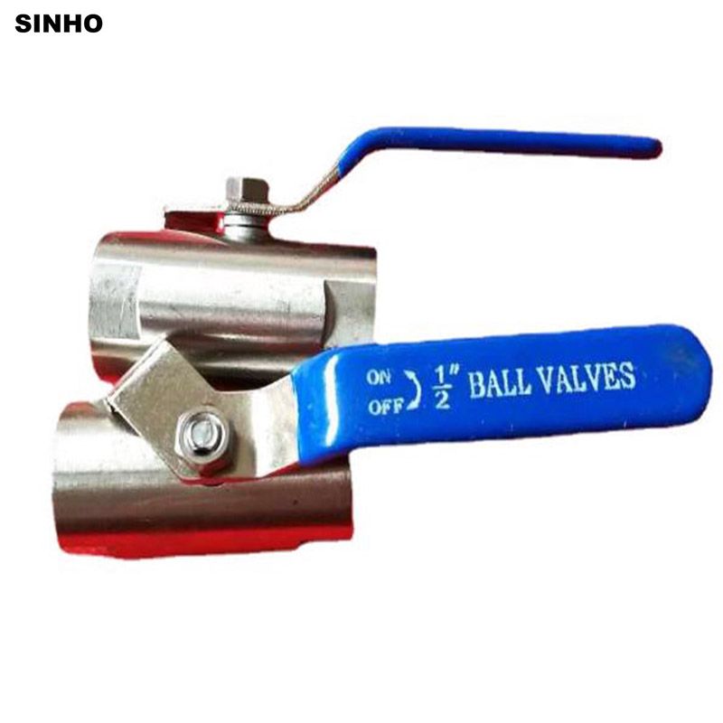 SS304 SS316L Stainless Steel 3-Piece Sanitary Hygienic Full Bore Cantonese Ball Valve