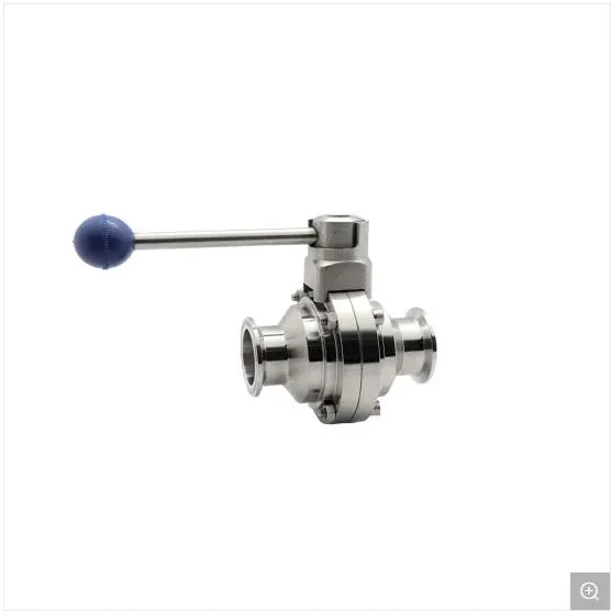 SS316L Pneumatic Butterfly Valve with Signal Box