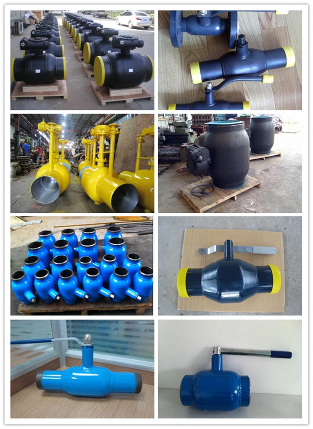 St37.0 Underground Fully Welded Ball Valve with Trunnion Mounting Pad