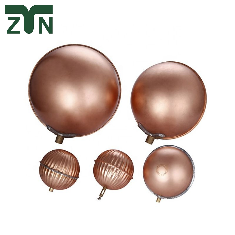 Stainless Steel Ballcock Red Copper Ball Floating Valve with Copper Float