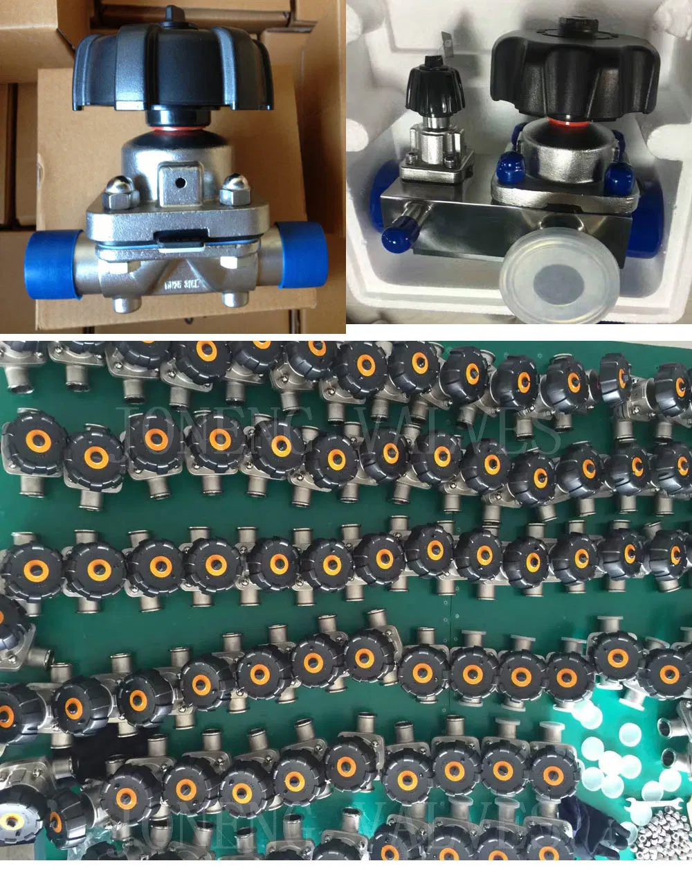 Stainless Steel Food Processing Tank Bottom Diaphragm Valve (JN-DV3003)
