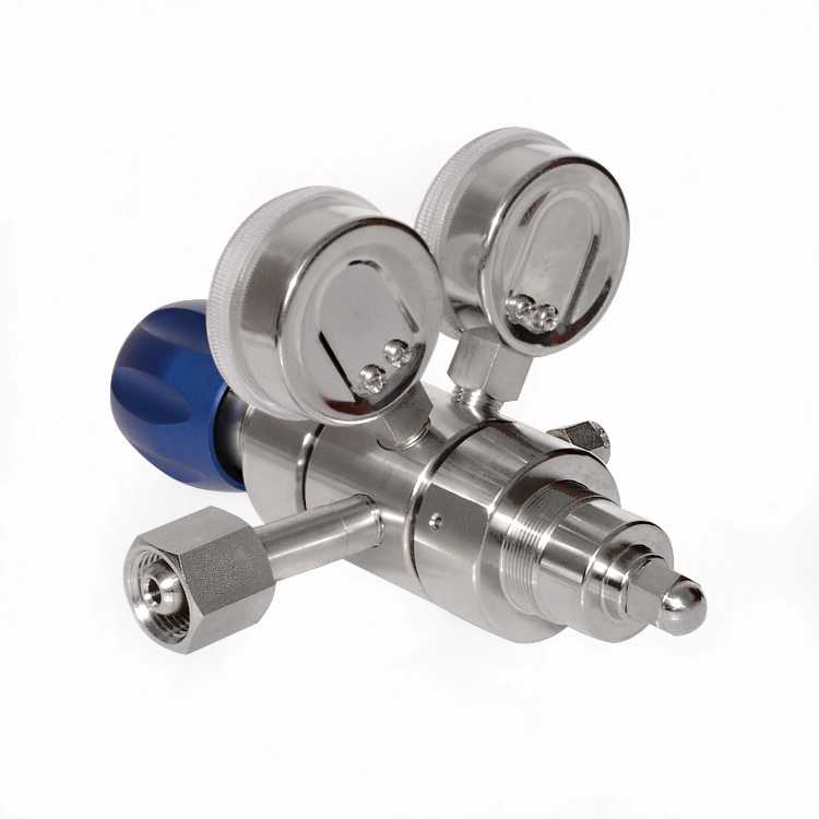 Stainless Steel High Pressure Bipolar Regulator 300 Bar to 10 Bar