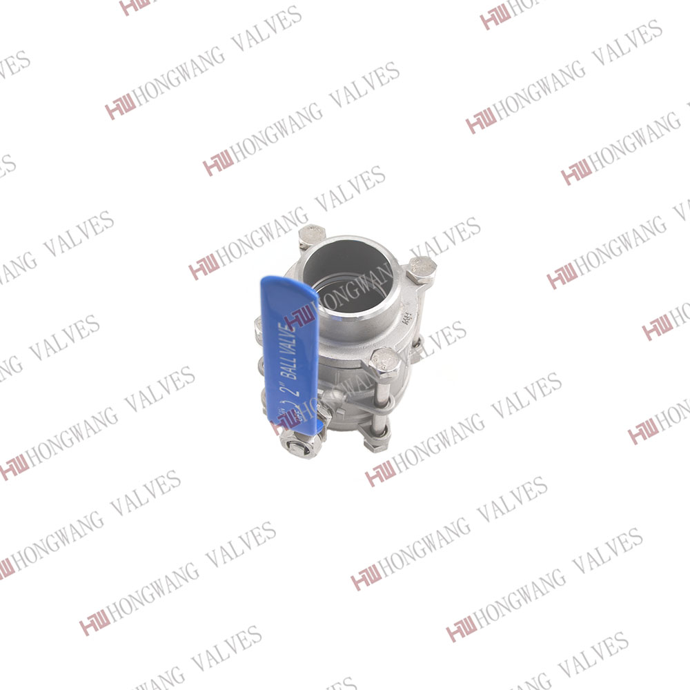 Stainless Steel Industrial 3PC Butt-Welded Ball Valve for Water Industry ( HW -BV 3001)