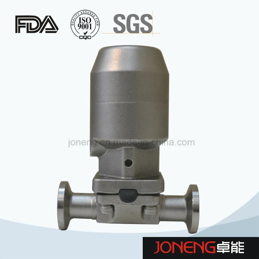 Stainless Steel Pneumatic Food Grade Clamp Type Diaphragm Valve (JN- DV1002 )