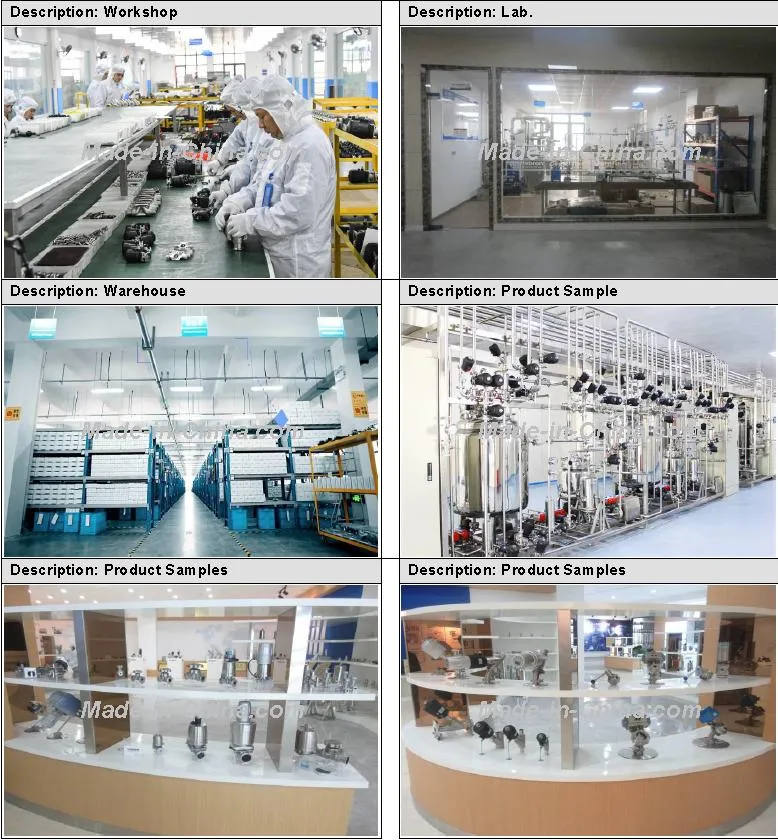 Stainless Steel Sanitary Manual Diaphragm Valve Control Valve