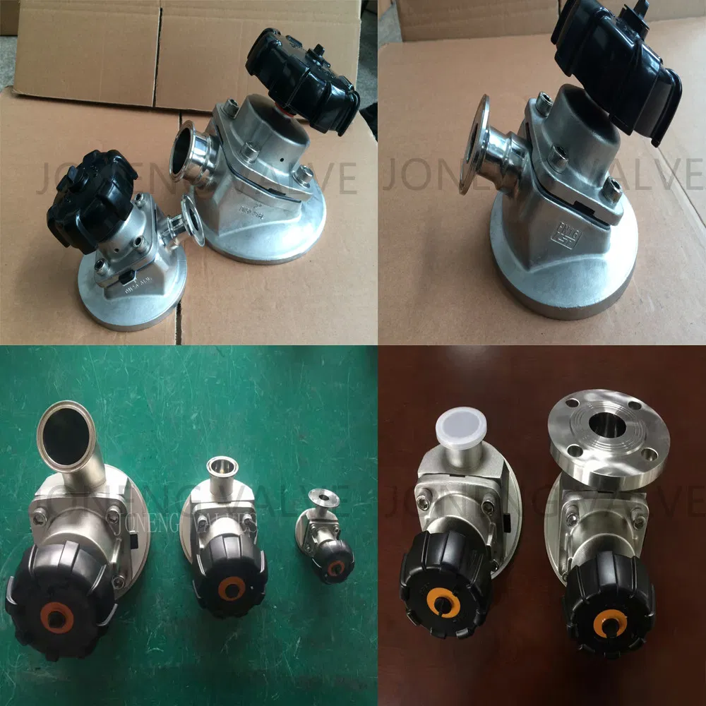 Stainless Steel Sanitary Welded Manual Diaphragm Valve (JN-DV 1008)