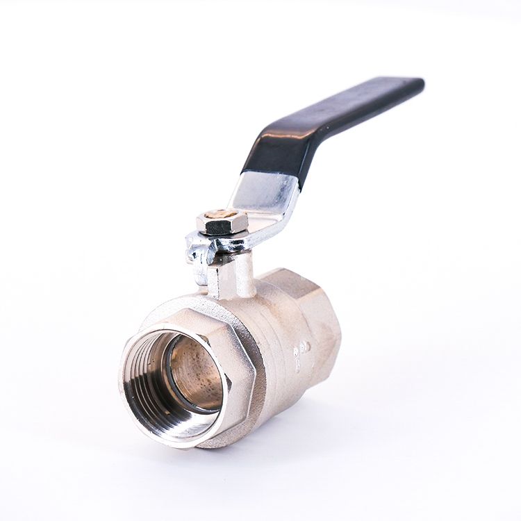 Supply 1" Inch Brass Ball Valve 600 Wog Nickle Plated