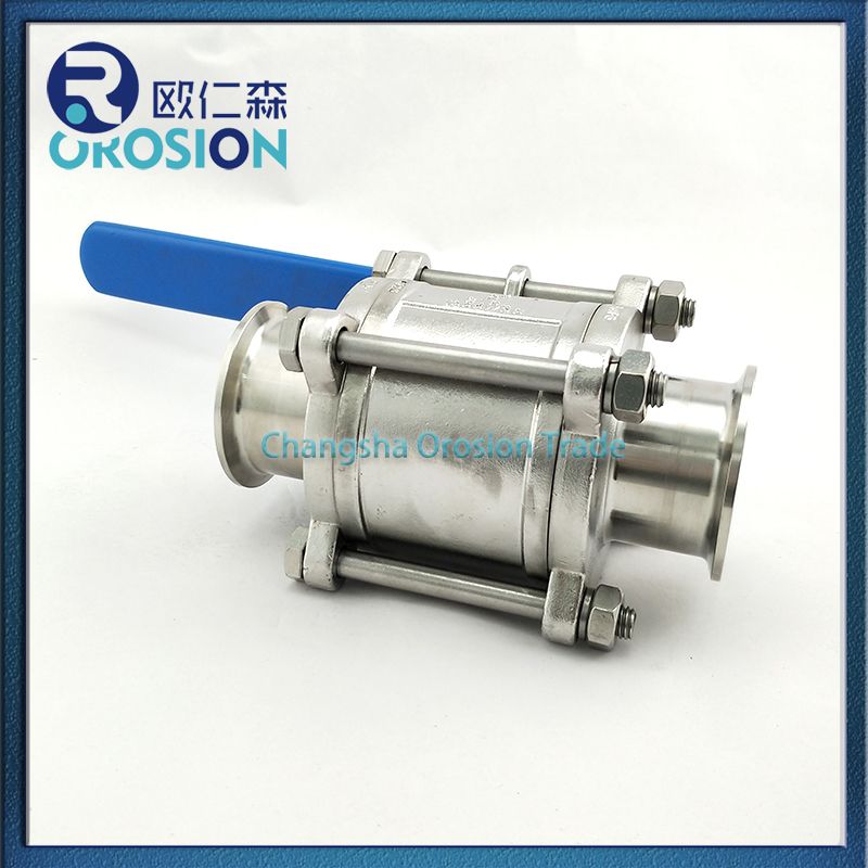 Tc 3 Piece Ball Valve Stainless Steel