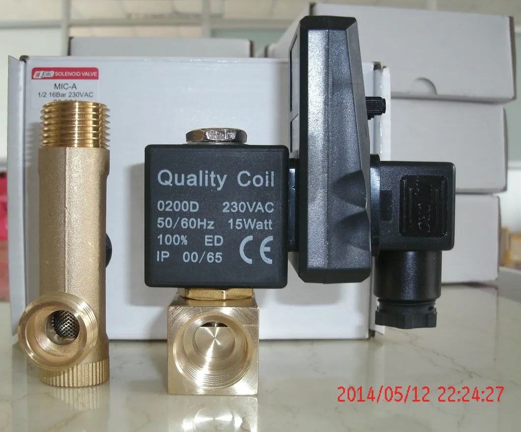 Timer Auto Electronic Drain Valve 40bar 230V