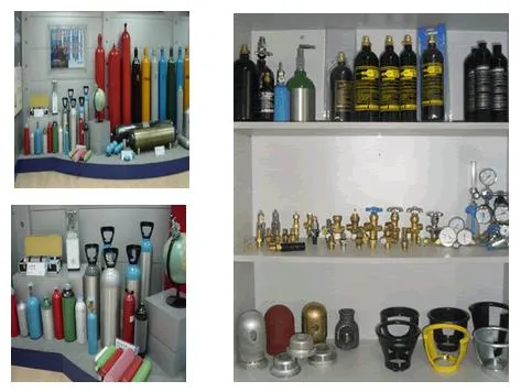 Top-Thread Oxygen Cylinder Valve Qf-7D2 Chromed Oxygen Gas Cylinder Valves