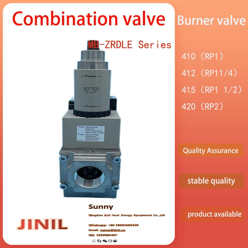 Two-Stage 230V Natural Gas Solenoid Magnetic Valve