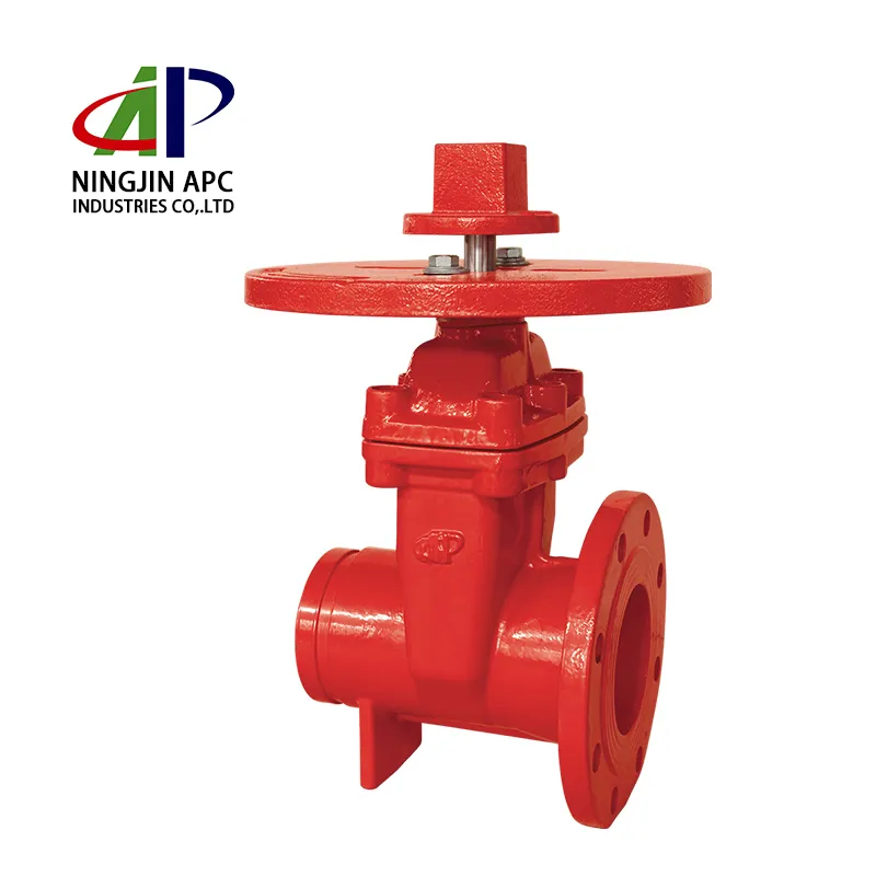 UL/FM Piv Grooved End Nrs Gate Valve