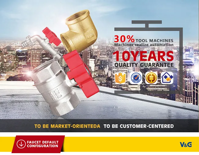 Valogin Lever Handle Brass Ball Water Valve