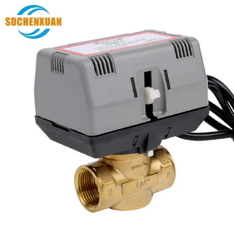 Vc4013 DN20 2-Ways Honeywell Series Spdt 3 Way Fcu Motorized Actuator Zone Valve Vc4013AA1000t