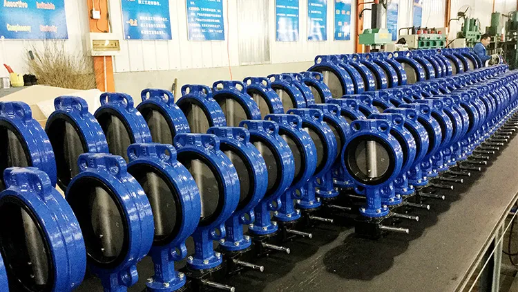 Worm Gear Wafer Lt Butterfly Valve Dn250 Low Price Butterfly Valve