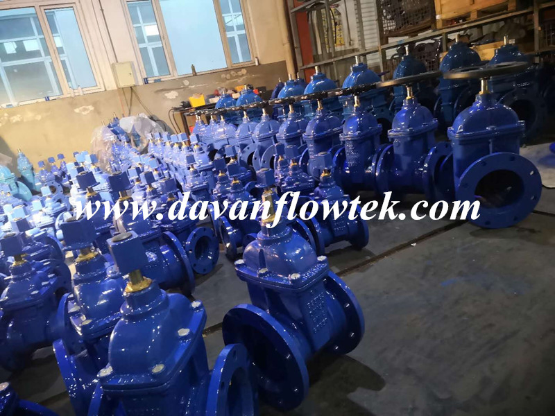 Wras Resilient Seat Rubber Wedge BS5163 Standard Handwheel Operated DN100 Pn16 Factory Water Gate Valve