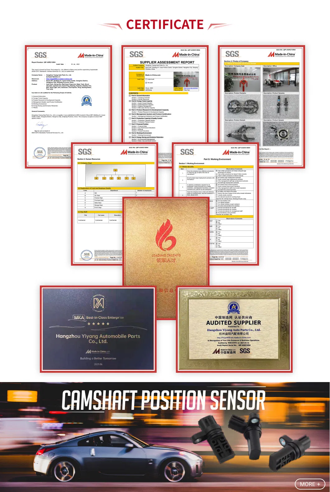Yiyang Thermostatic Air Conditioner Expansion Valve (OEM ES-P147)